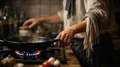 Cómo evitar que la ropa se prenda al cocinar: guía rápida de seguridad en la cocina