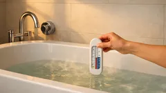 Recalentar la bañera o vaciar y llenar: qué sale más barato en invierno